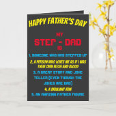 Stap Pa Quote Vaderdag Kaart (Gele Bloem)