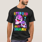 Stap Pa van de Baby-vogelhaai Stap papaaien T-shirt (Voorkant)