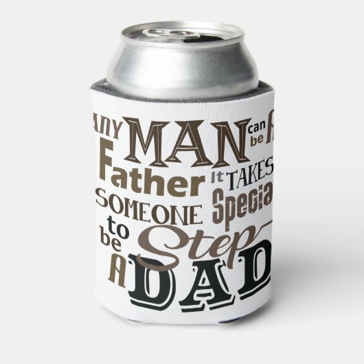 Stap Papa Beste Vader Dag Blikjeskoeler (Blikje Achterkant)