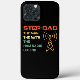 Stap papa het Man Myth de Ham Radio Legend Case-Mate iPhone Case