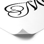 Stap papa Poster (Hoek)