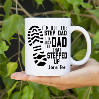 Stap Papa Vaderdag gepersonaliseerd Koffiemok