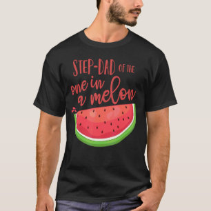 Stap papa Verjaardag een in een meloen watermeloen T-shirt