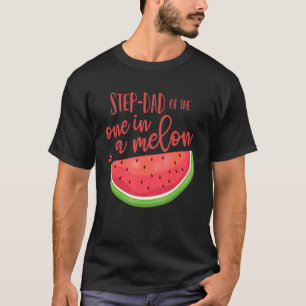 Stap papa Verjaardag een in een meloen watermeloen T-shirt