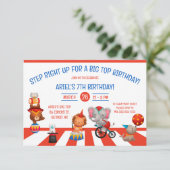 Stap recht omhoog voor een grote Top Verjaardag! c Kaart (Staand voorkant)