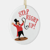 Stap Ringmaster Keramisch Ornament (Rechts)