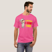 Stap terug Funny Goat T-shirt (Voorkant volledig)