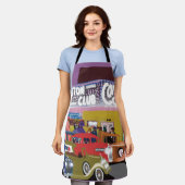 Stap terug in de tijd met Cotton Club 1920 Vibes Schort (Gedragen)