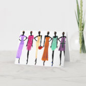 "Stap terug in de tijd, schijn in het Cadeau." Kaart (Voorkant)