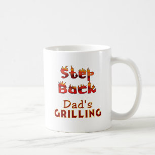 Stap terug Papa's Grilling T-shirts en geschenken Koffiemok