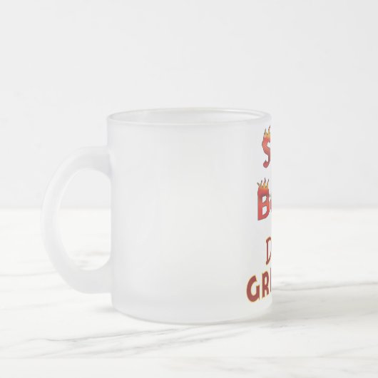 Stap terug Pap's T-shirts en cadeautjes Matglas Koffiemok (Links)