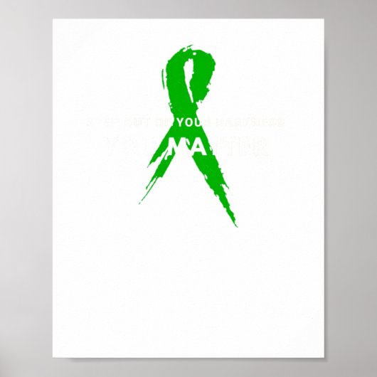 Stap uit de duisternis die je Sticker Poster (Voorkant)