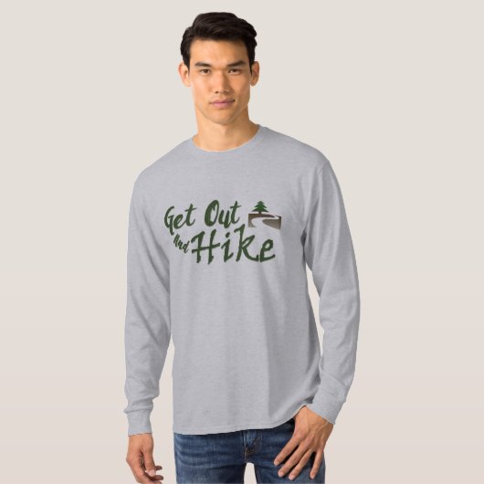 Stap uit en heek t-shirt (Voorkant volledig)