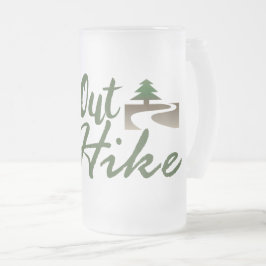 Stap uit en Hike Matglas Bierpul
