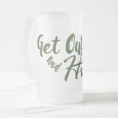 Stap uit en Hike Matglas Bierpul (Voorkant links)