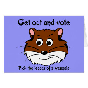 Stap uit en stem (een waas wint toch)