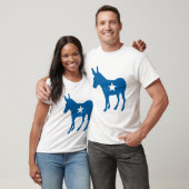 Stap uit en stem uit | Democratische Partij Donkey T-shirt (Unisex)