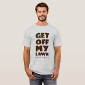 STAP UIT MIJN GRASGROENE PRIDE T-shirt (Voorkant volledig)