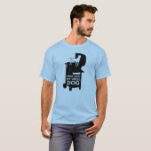 Stap uit mijn grill, DOG T-shirt (Voorkant volledig)