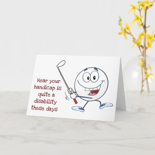 STAP UIT OP DE CURSUS *60ste* VERJAARDAG HUMOR Kaart (Gele Bloem)