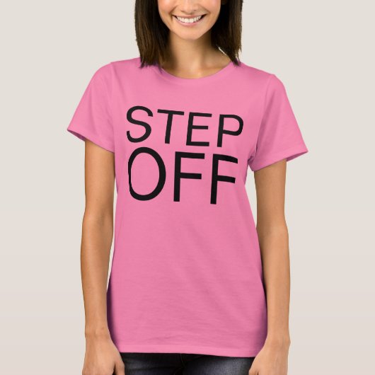 stap uit t-shirt (Voorkant)