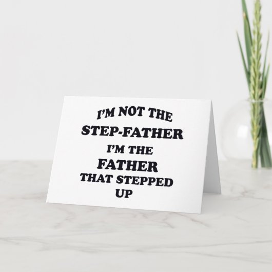 Stap-vader Kaart (Voorkant)