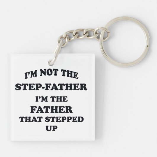 Stap-vader Sleutelhanger (Achterkant)
