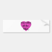 Stap vader van de Bride Bumpersticker (Voorkant)