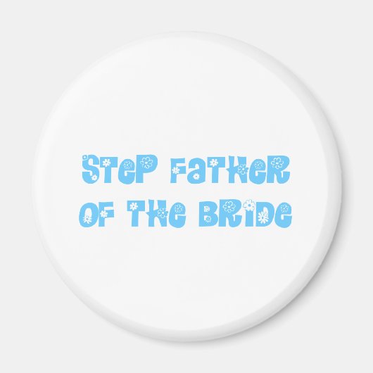 Stap vader van de Bride Magneet (Voorkant)