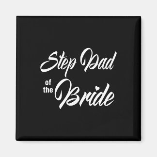 Stap vader van de bruid huwelijksfeest matching br magneet