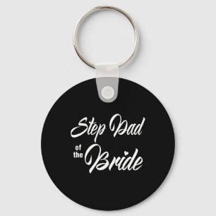Stap vader van de bruid huwelijksfeest matching br sleutelhanger