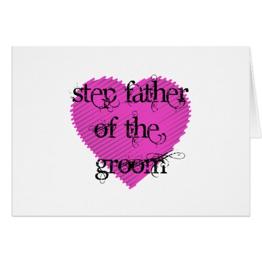 Stap vader van de Groom (Voorkant Horizontaal)
