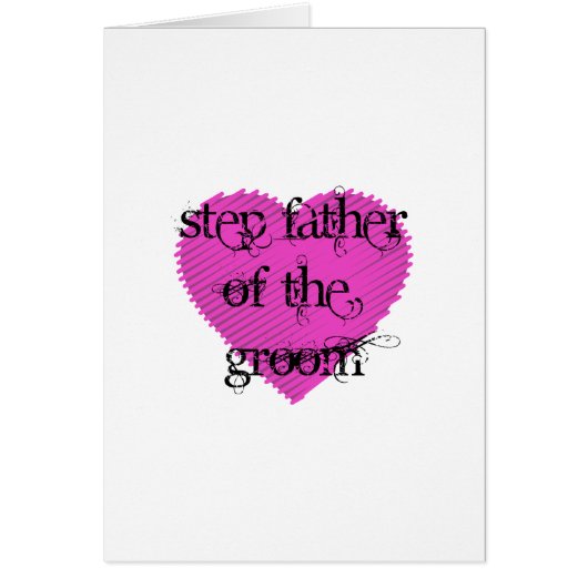 Stap vader van de Groom (Voorkant)