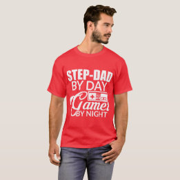 Stap-vader voor dag gamer voor nacht t-shirt