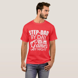 Stap-vader voor dag gamer voor nacht t-shirt