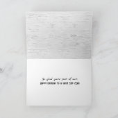 Stap vaderdag bij de vogelboom kaart (Binnen)