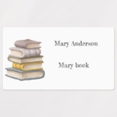 STAP VAN BOEKEN LABELS (Design 2)