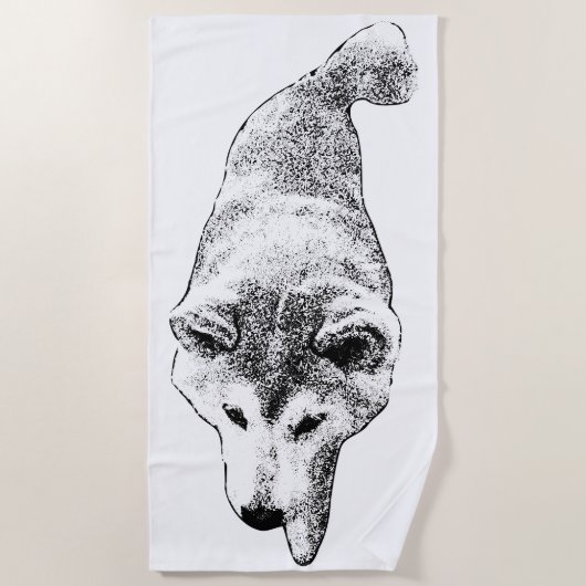 Stap van Vertrouwen Strandlaken (Voorkant)