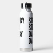 'Stap Voor Stap, Dag Voor Dag' Geduld Consistentie Waterfles (Links)