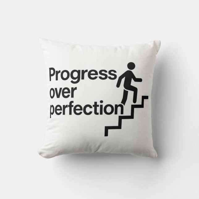 Stap voor stap vooruit kussen (Voorkant)