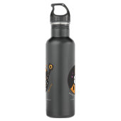 "Stap voor stap" Waterfles Waterfles (Achterkant)