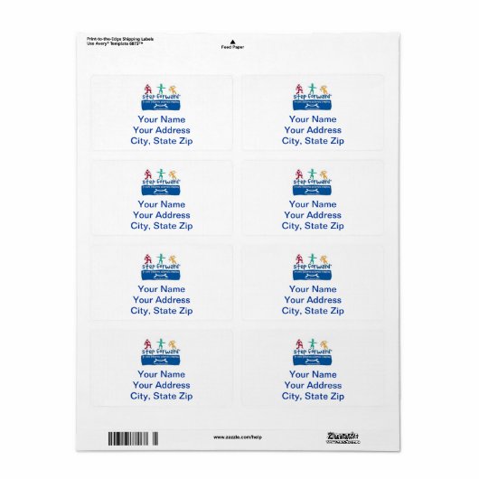 Stap vooruit naar Cure Labels (Full Sheet)