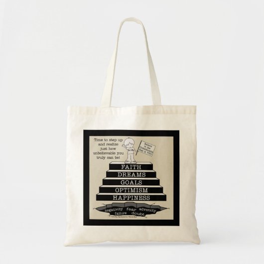Stap Vooruit Tote Bag (Voorkant)