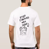 Stap voorwaarts Shirt #4 (Achterkant)