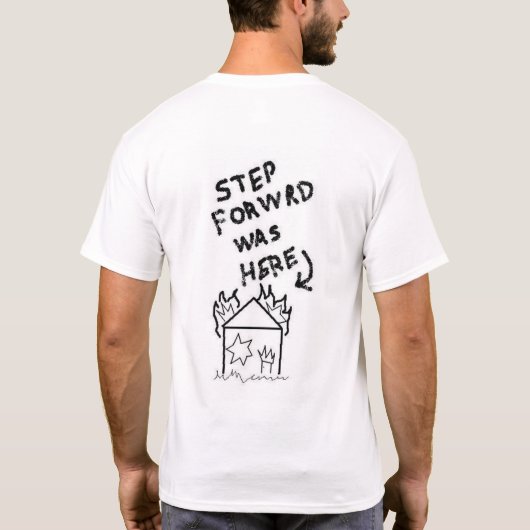 Stap voorwaarts Shirt #4 (Achterkant)