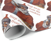 Stap weg van de Koekjes Cadeaupapier (Rol Hoek)