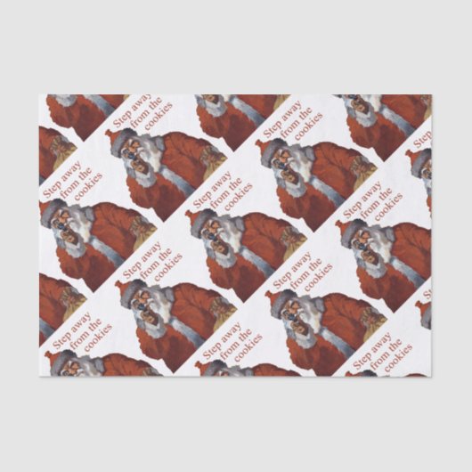 Stap weg van de Koekjes Tissuepapier (Voorkant)