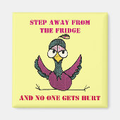 Stap weg van de koelkast magneet (Voorkant)