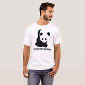 Stap weg van de Panda T-shirt (Voorkant volledig)