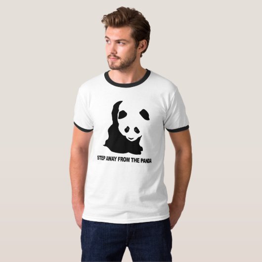 Stap weg van de Panda T-shirt (Voorkant volledig)